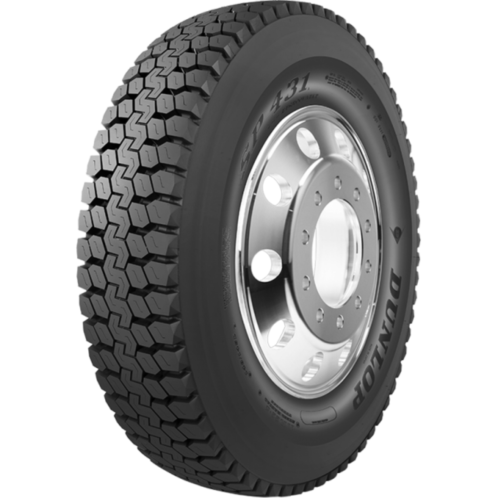 CUB.DUNLOP JAP 315/80R 22.5 154M 18T SP431A